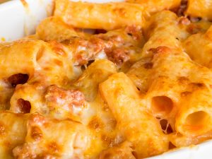 Macarrones de la abuela con bacon