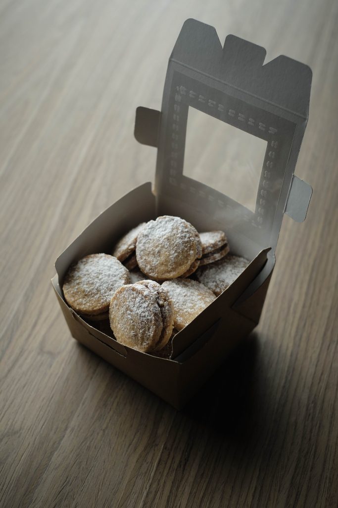 Alfajores con dulce leche