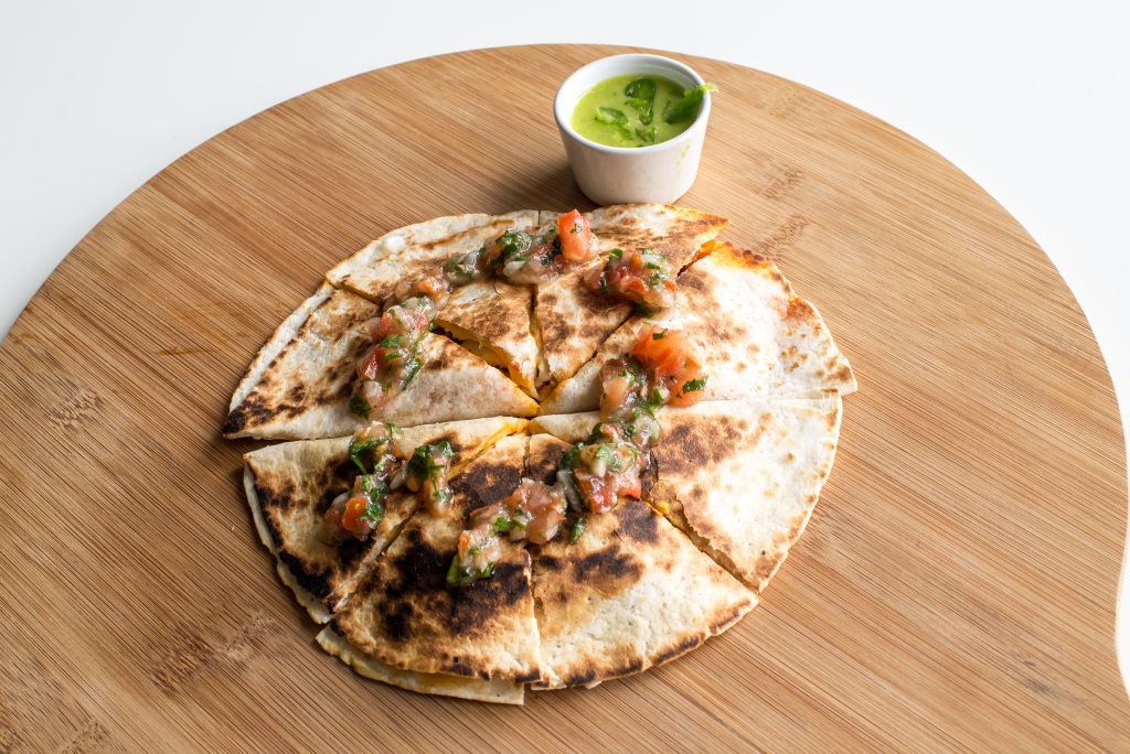Quesadilla de chorizo de matanza