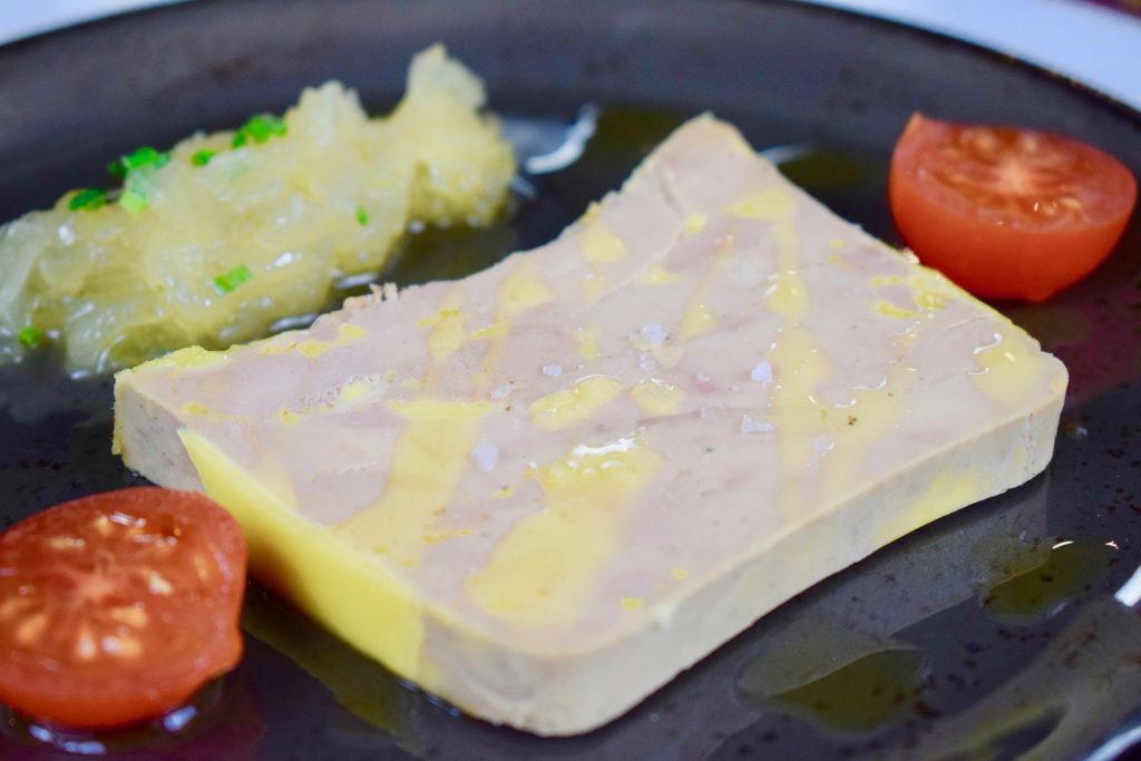 Terrina de hígado fresco de pato