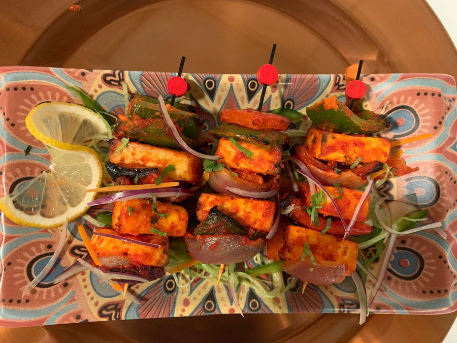 Panner Tikka Shashlik