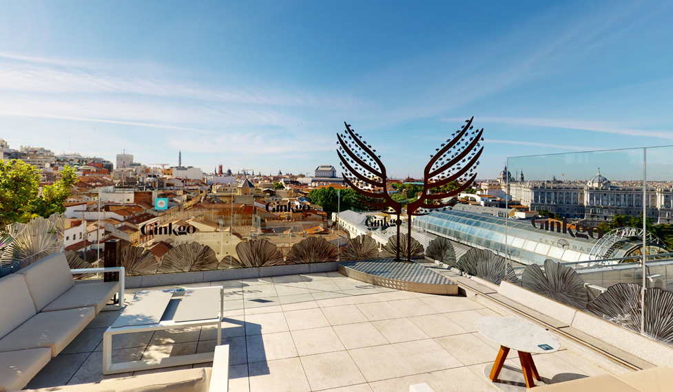 Restaurante Ginkgo Sky Bar Vistas Madrid