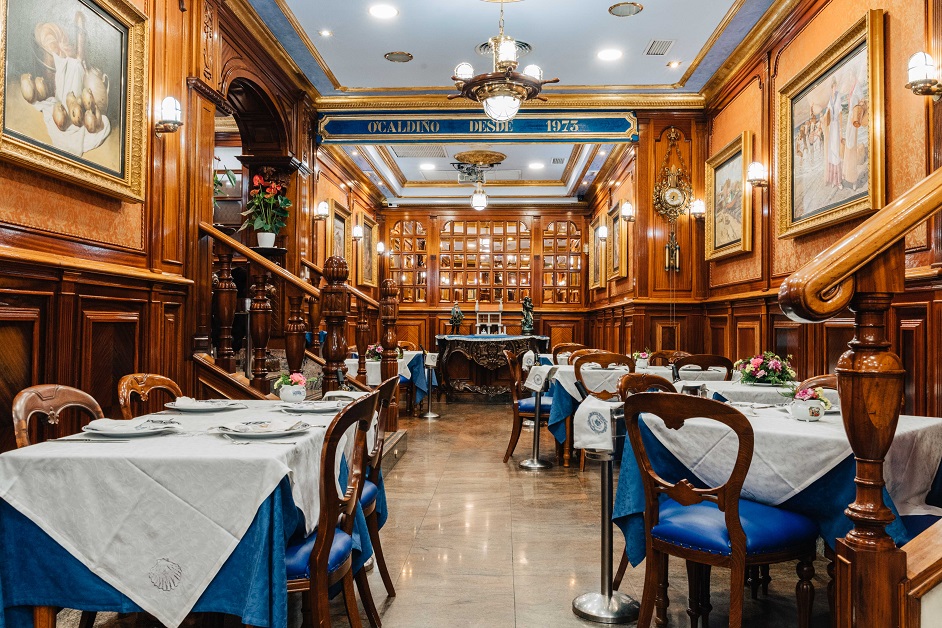 Restaurante Ocaldiño: salón comedor
