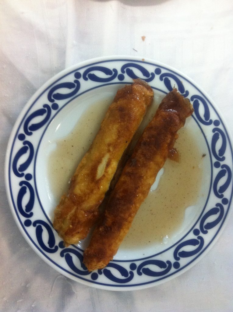 Filloas de Crema