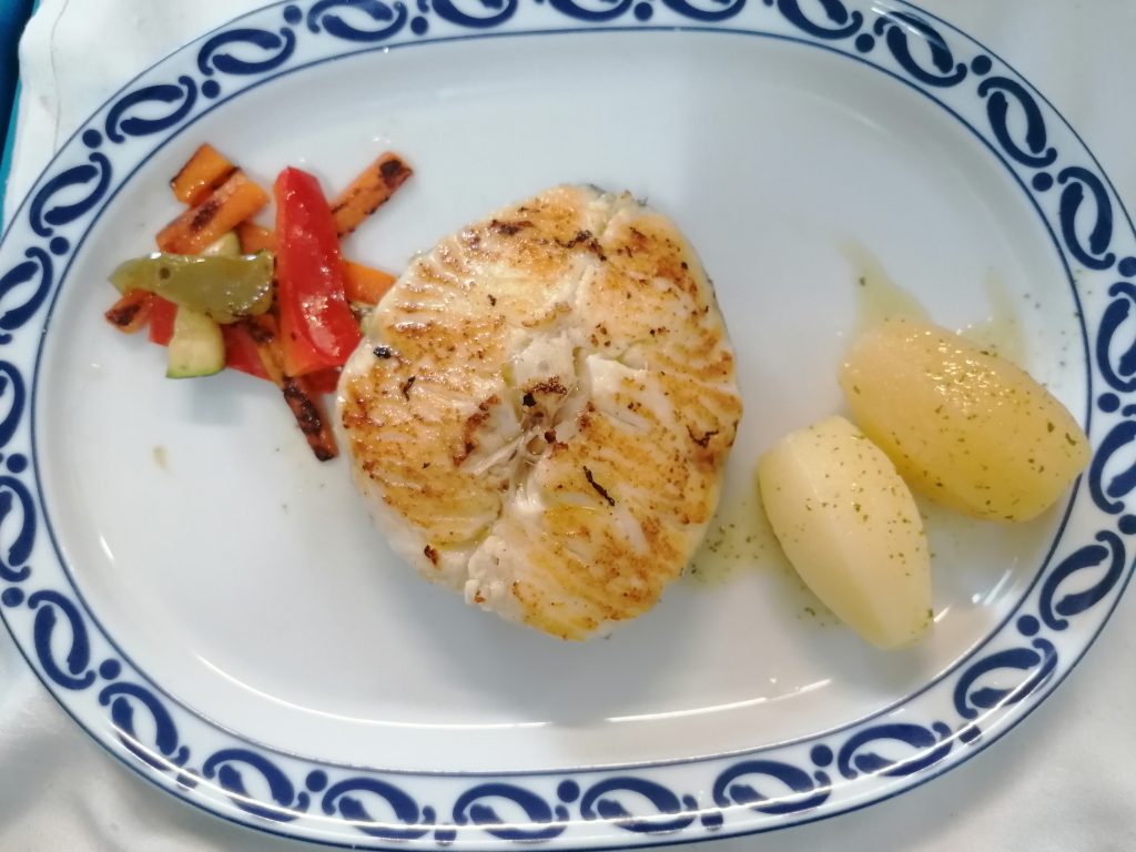Merluza a la Plancha