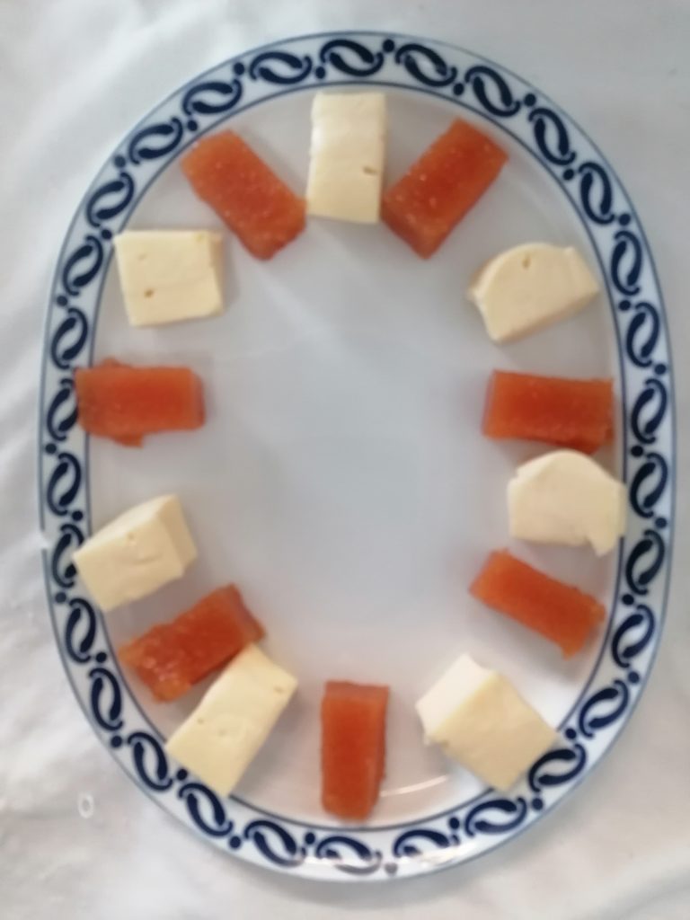 Queso con membrillo