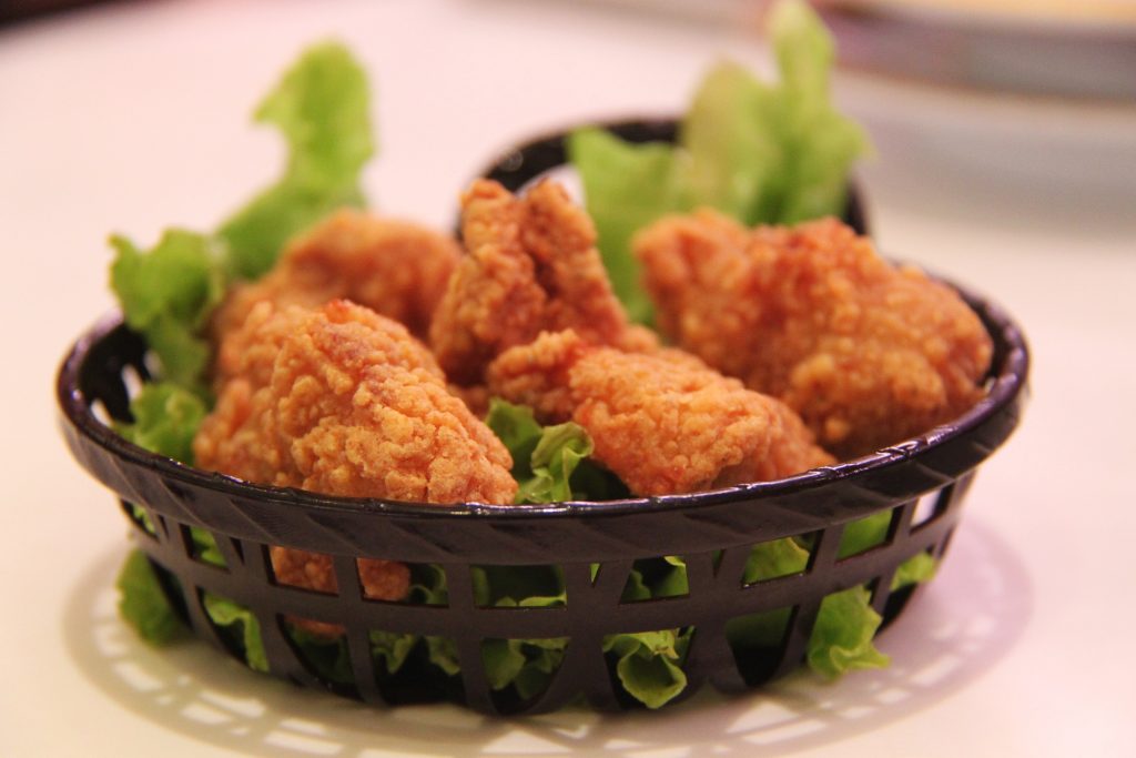 Crujiente de pollo Kentucky
