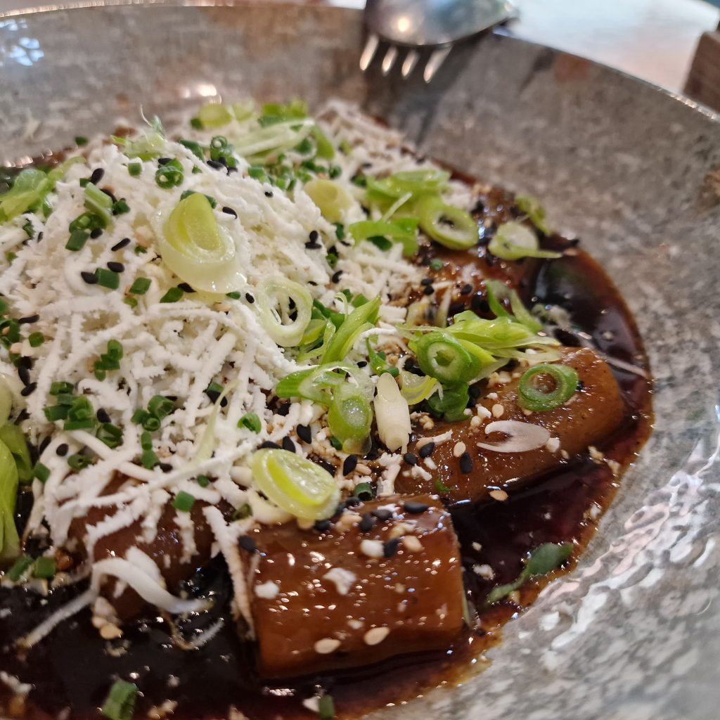 Berenjena asada chinocordobesa