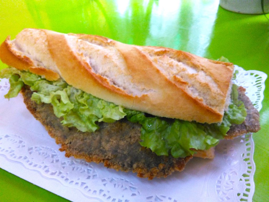 Bocadillo de milanesa