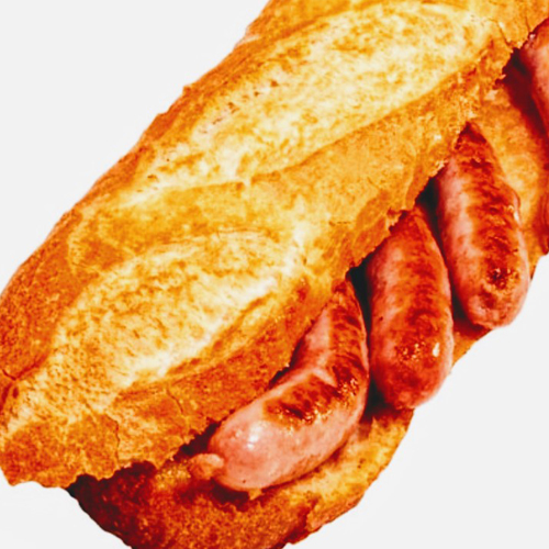 Bocadillo Salchicha Bratwurst