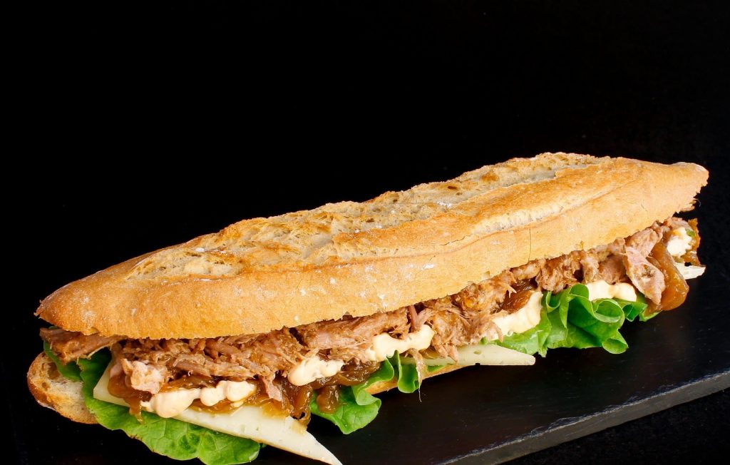 Bocadillo de Pulled Pork
