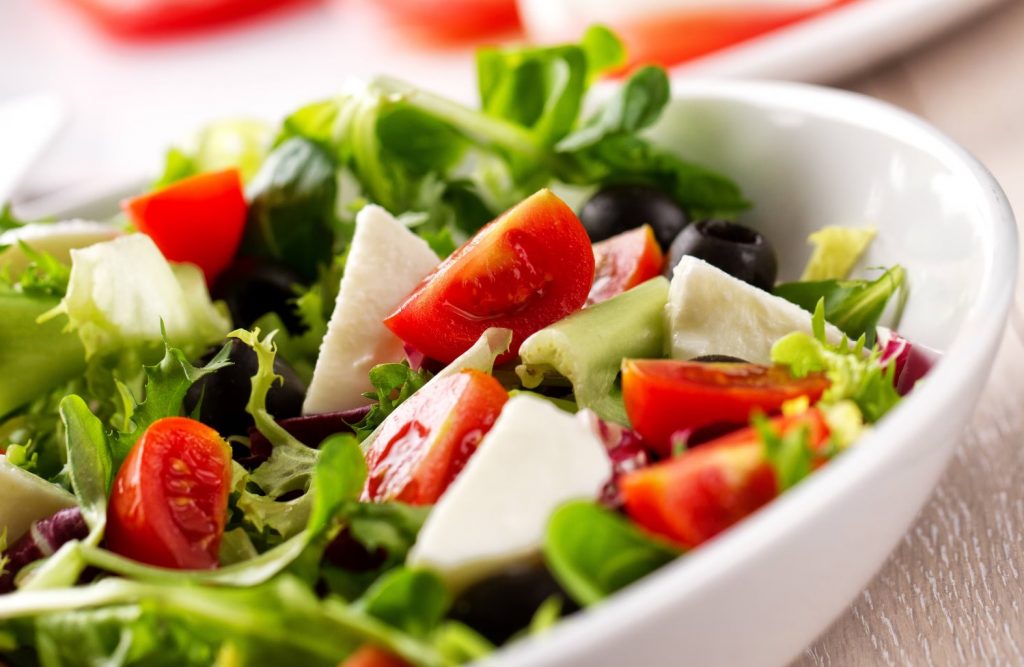 Ensalada mixta tradicional