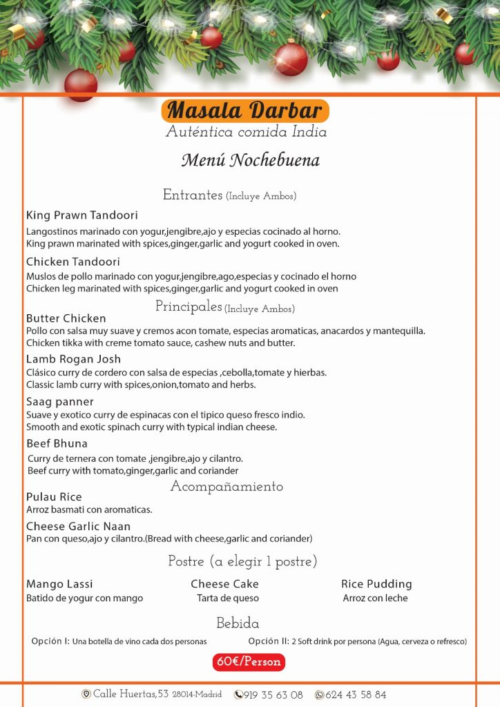 MENU NOCHEBUENA