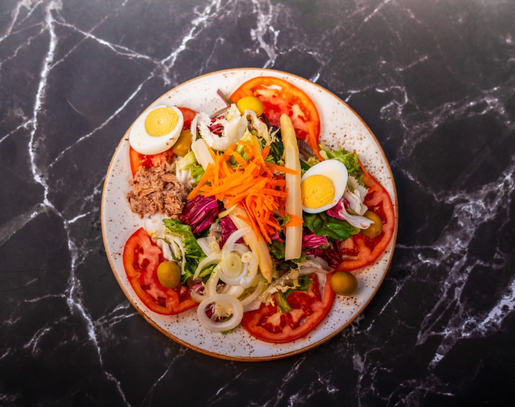 Ensalada mixta tradicional