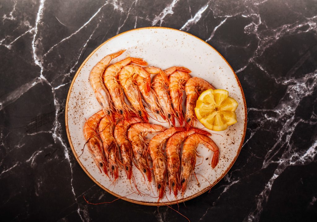 Gambas a la plancha