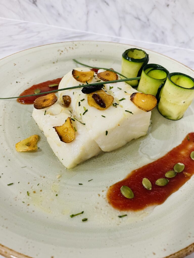 BACALAO AL AJO ACEITE