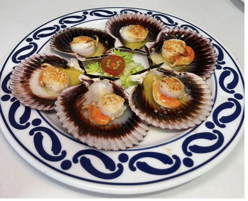 Zamburiñas a la plancha